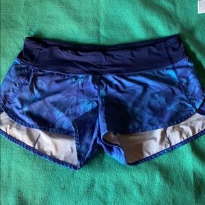 Lululemon Speed Shorts